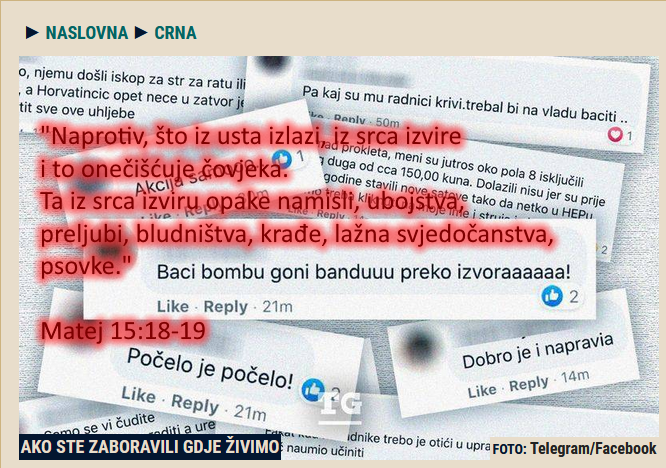 Što na jeziku - to u srcu...